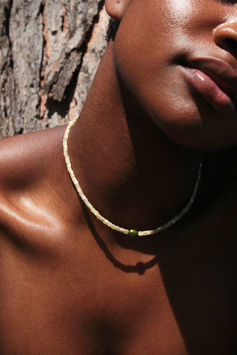Lilac necklace